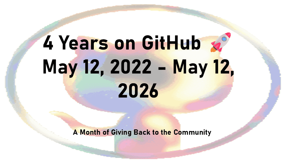 GitHub Anniversary Month | Madhurima Mindscape